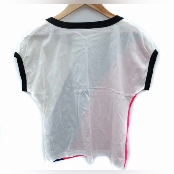 YSL vintage color block tee shirt women's medium - Picture 4 of 6